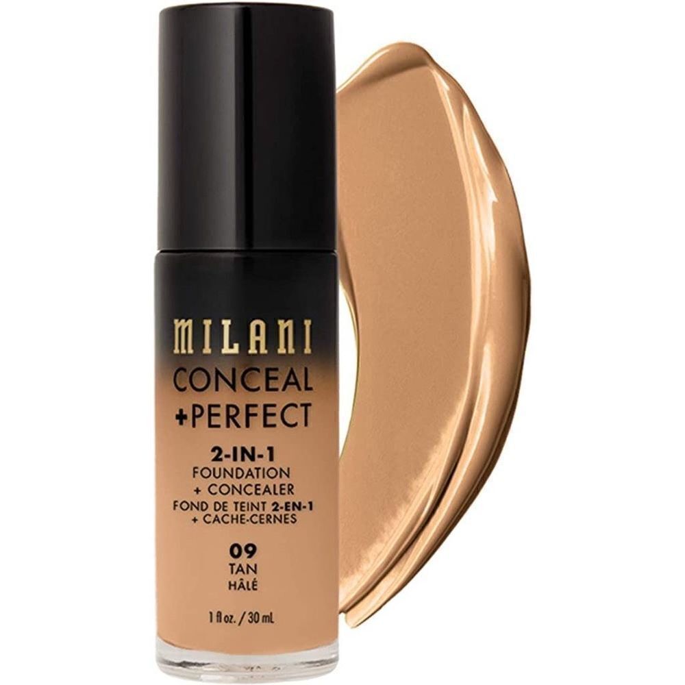 09 Tan Matte Milani Conceal + Perfect 2-in-1 Foundation + Concealer